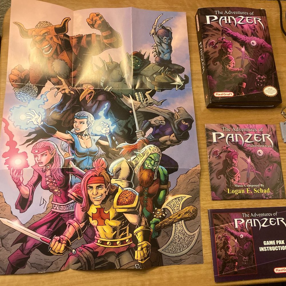 The Adventures of Panzer - NES Game